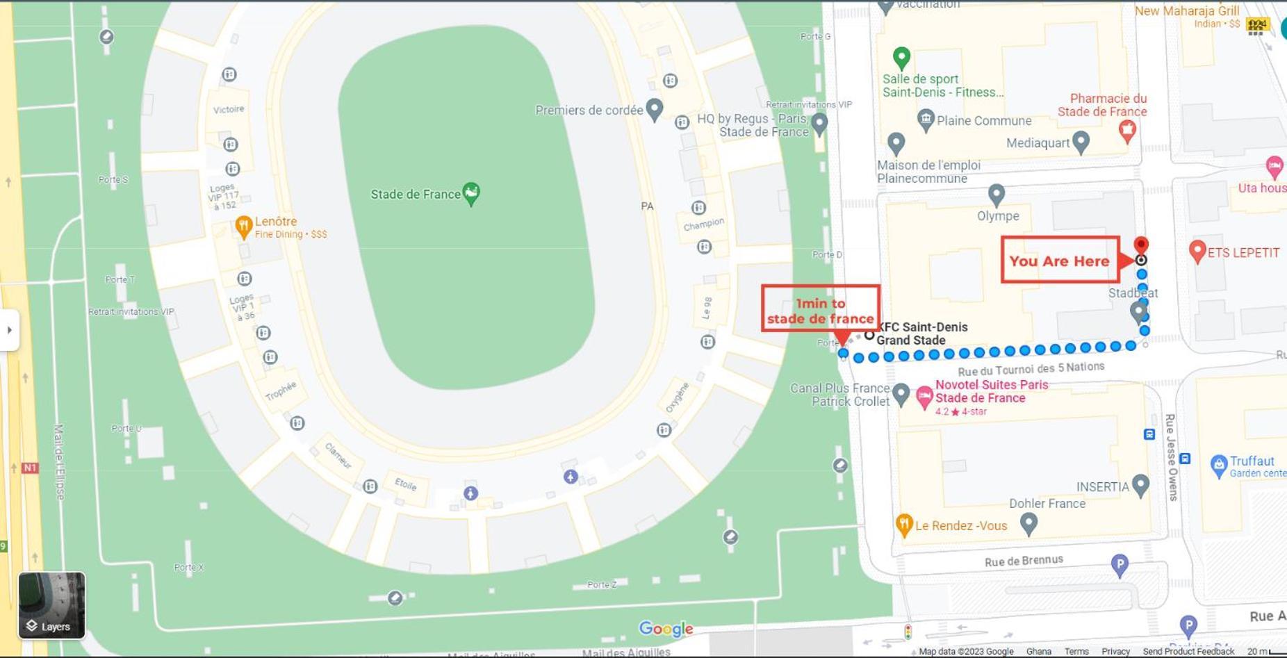 F2 Paris 10Eme Gare Du Nord - Stade De France - Parking Σαιν-Ντενί Εξωτερικό φωτογραφία
